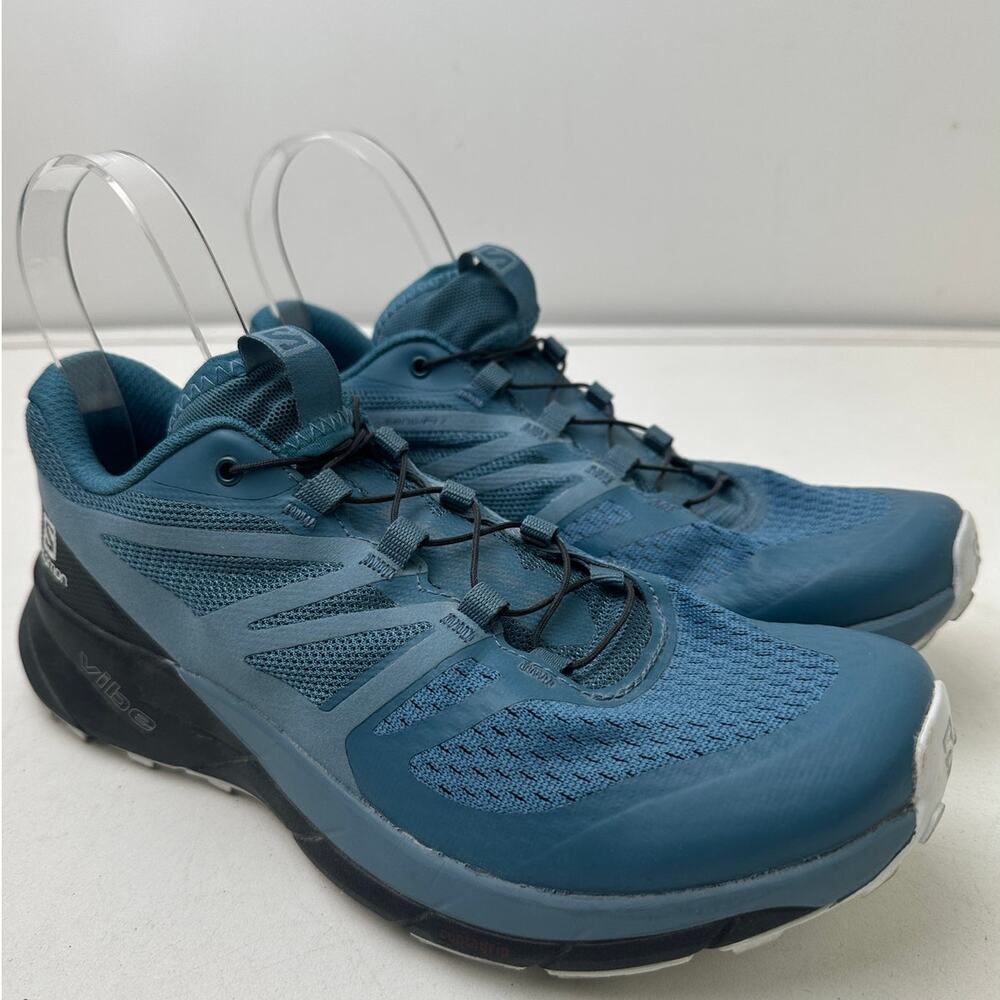Saloman Sense Ride 2 Vibe Teal Mesh Trail Running Sneakers Women's Sz 7